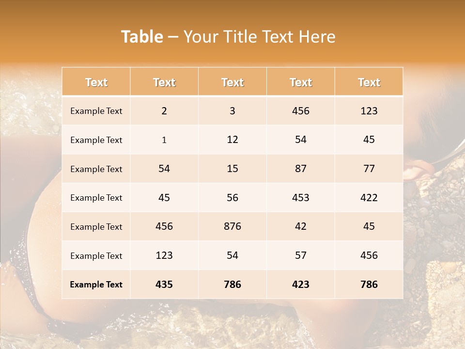 Pretty Island Summer PowerPoint Template