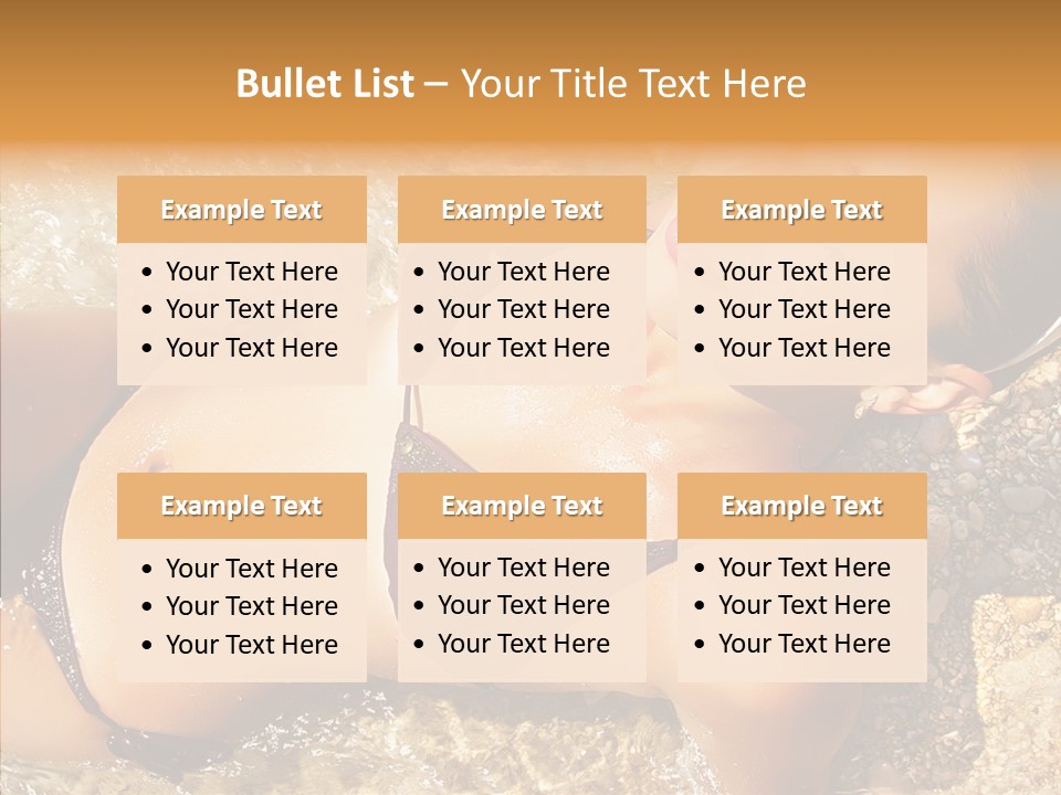 Pretty Island Summer PowerPoint Template