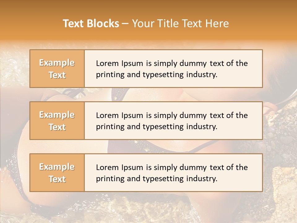 Pretty Island Summer PowerPoint Template