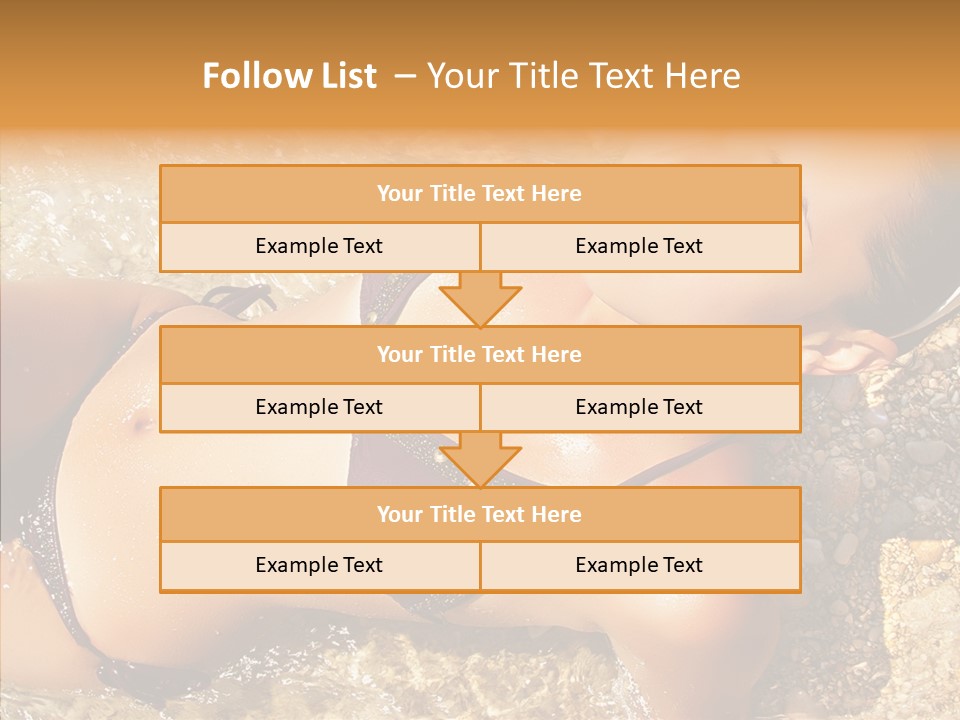 Pretty Island Summer PowerPoint Template