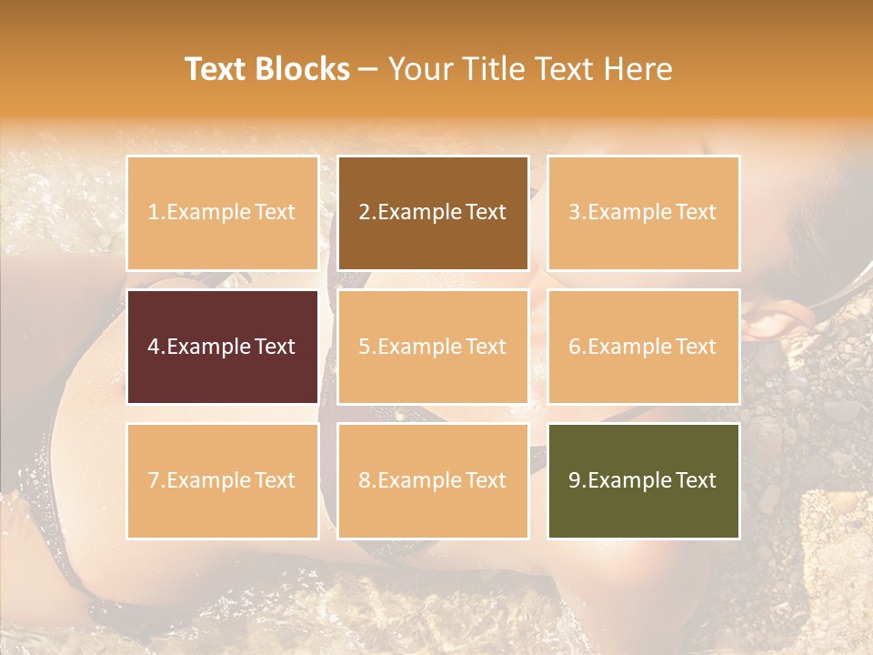 Pretty Island Summer PowerPoint Template