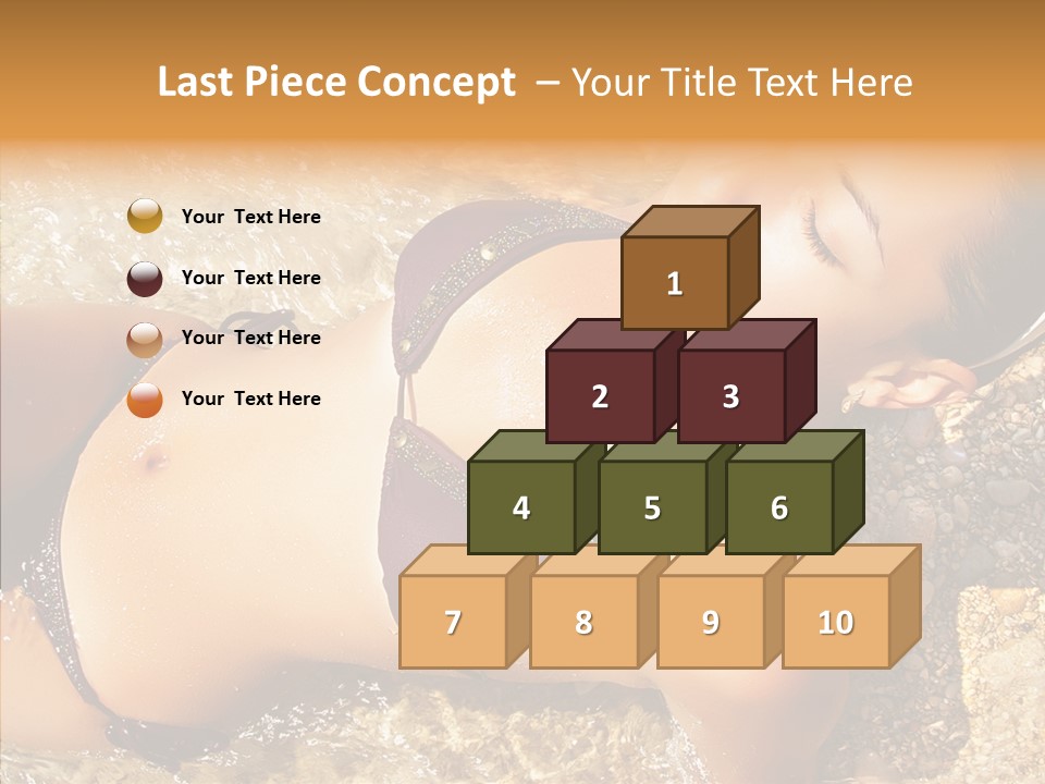 Pretty Island Summer PowerPoint Template