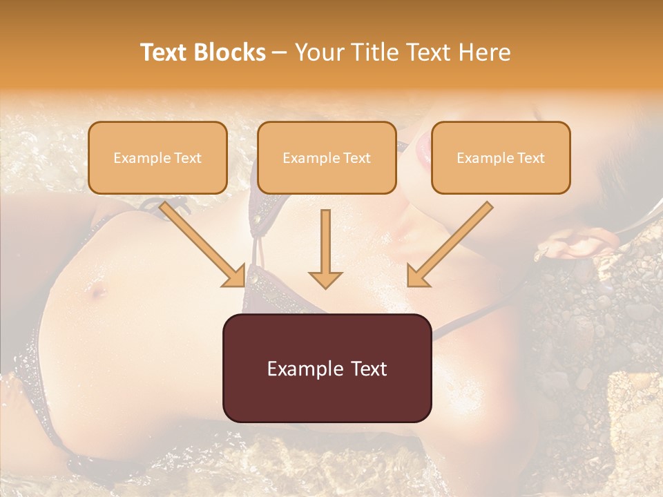 Pretty Island Summer PowerPoint Template