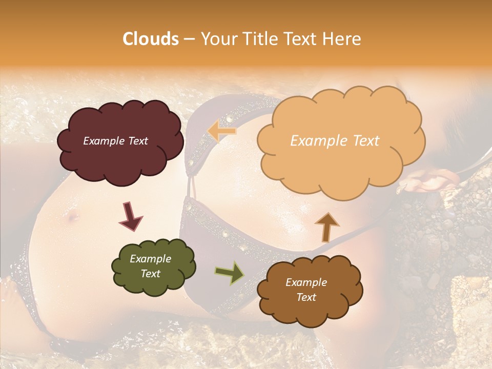 Pretty Island Summer PowerPoint Template