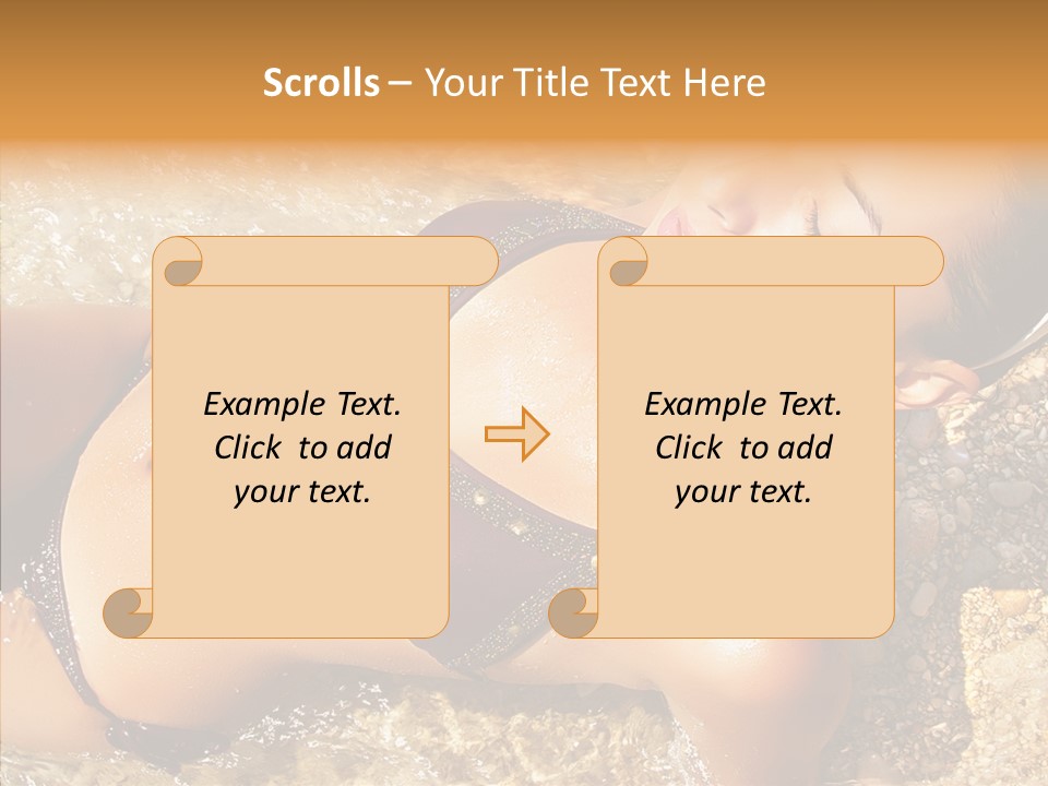 Pretty Island Summer PowerPoint Template