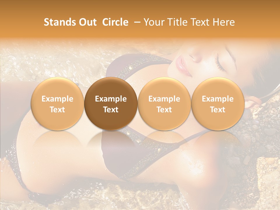 Pretty Island Summer PowerPoint Template