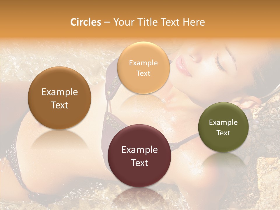 Pretty Island Summer PowerPoint Template