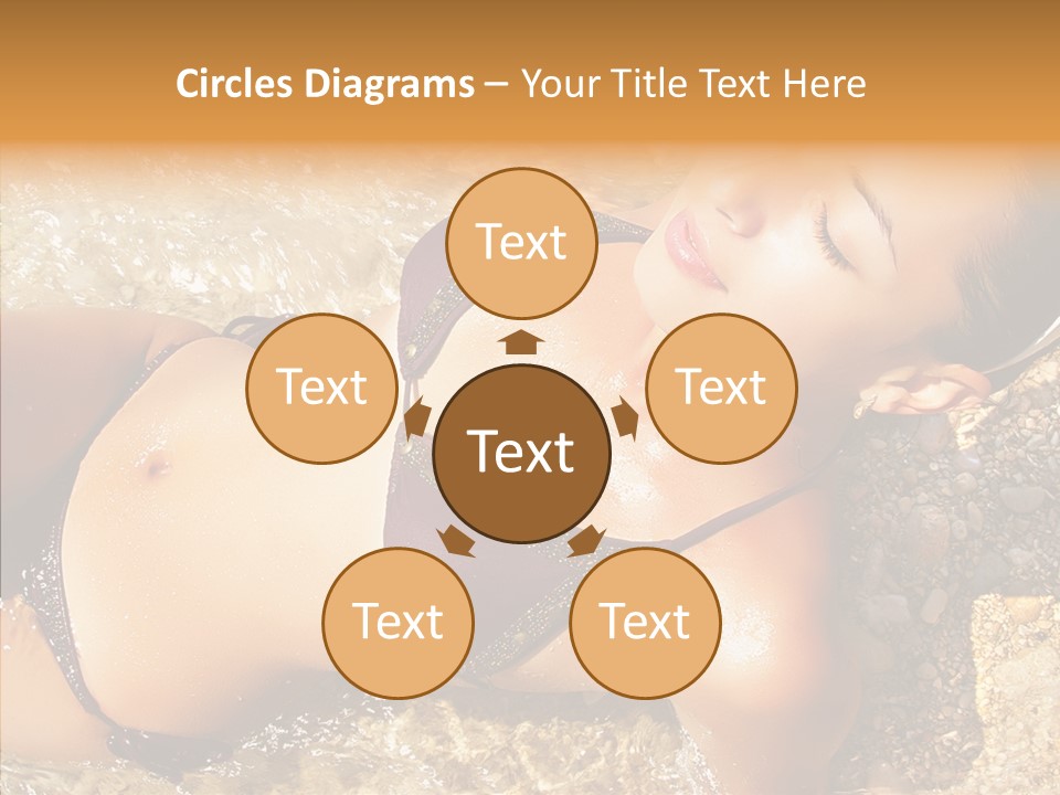 Pretty Island Summer PowerPoint Template