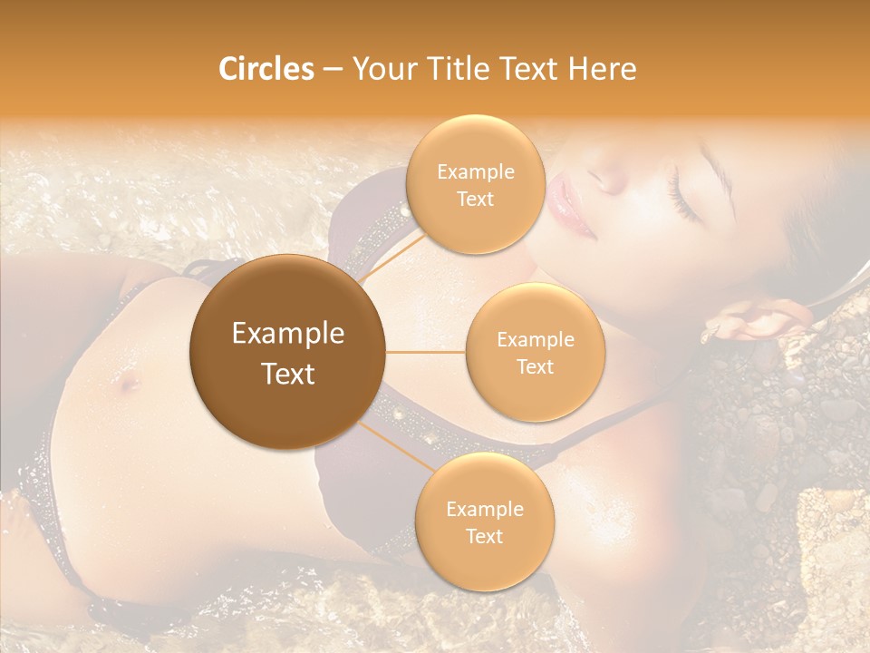 Pretty Island Summer PowerPoint Template