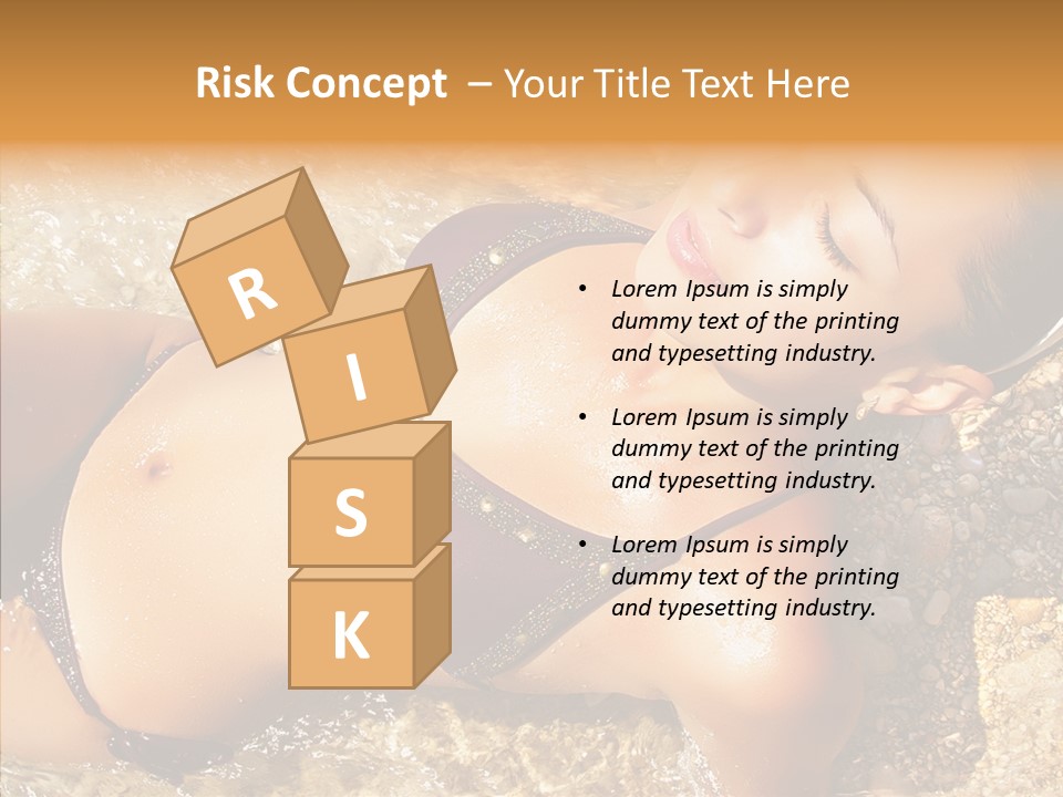 Pretty Island Summer PowerPoint Template