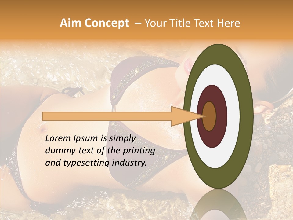 Pretty Island Summer PowerPoint Template