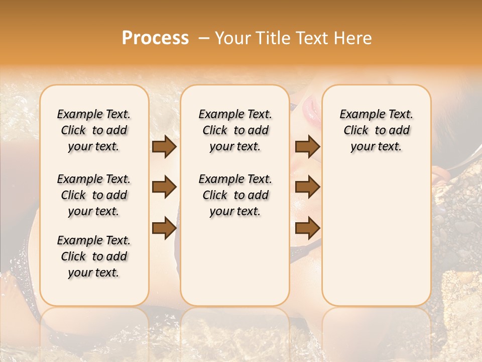 Pretty Island Summer PowerPoint Template