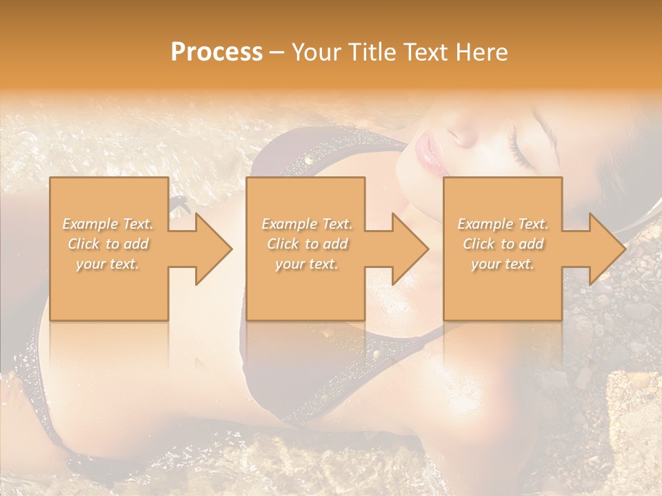 Pretty Island Summer PowerPoint Template