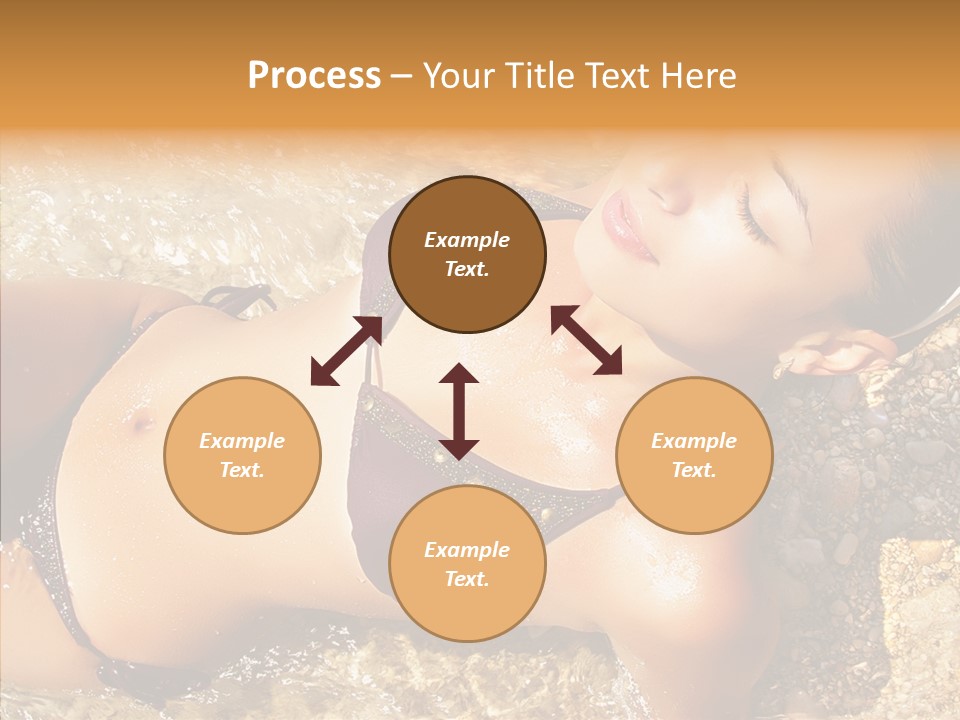 Pretty Island Summer PowerPoint Template