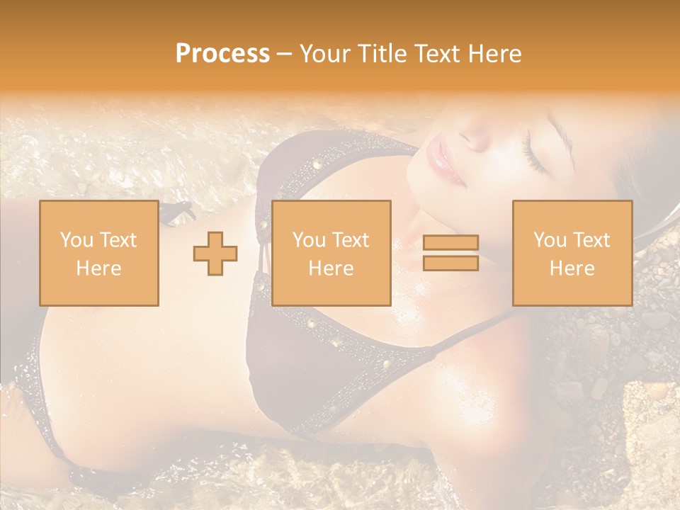 Pretty Island Summer PowerPoint Template