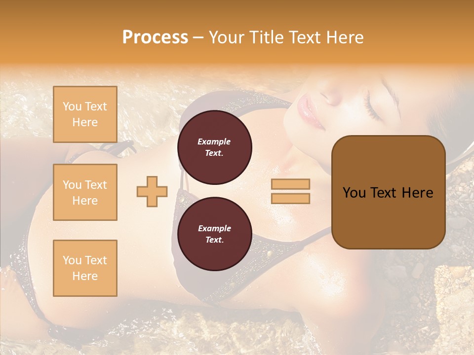 Pretty Island Summer PowerPoint Template