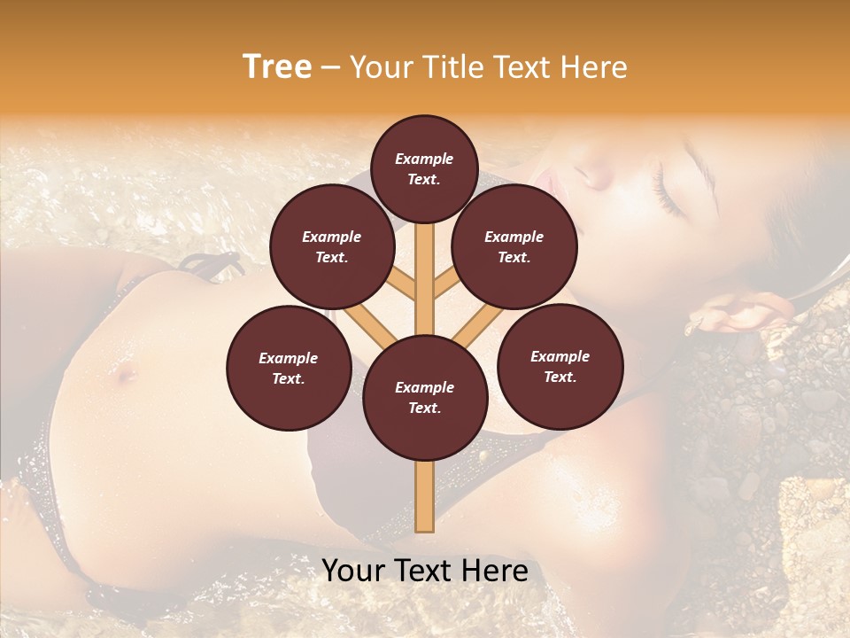 Pretty Island Summer PowerPoint Template