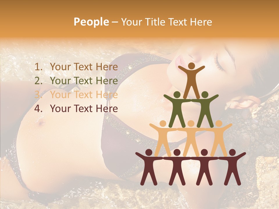 Pretty Island Summer PowerPoint Template