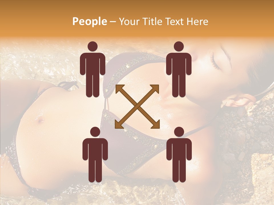 Pretty Island Summer PowerPoint Template