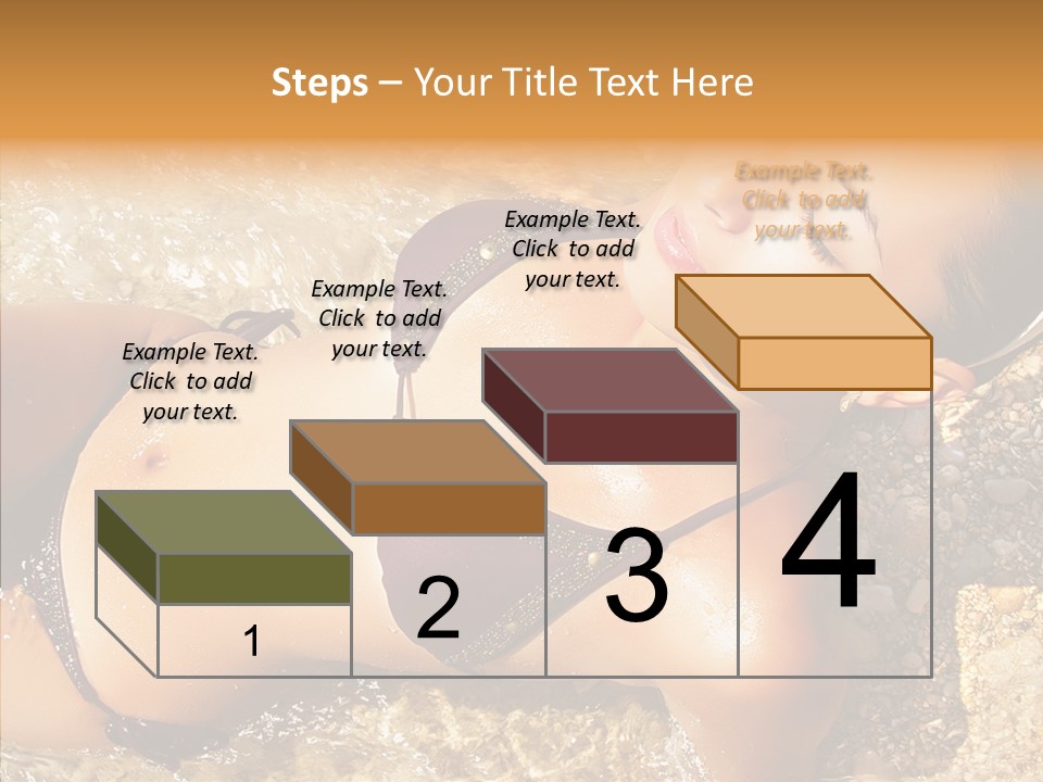 Pretty Island Summer PowerPoint Template