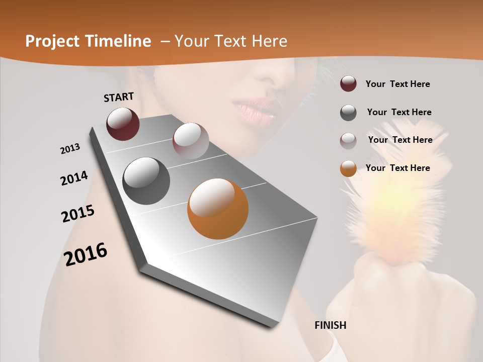 Team Chair Humorou PowerPoint Template