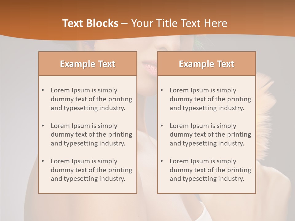 Team Chair Humorou PowerPoint Template