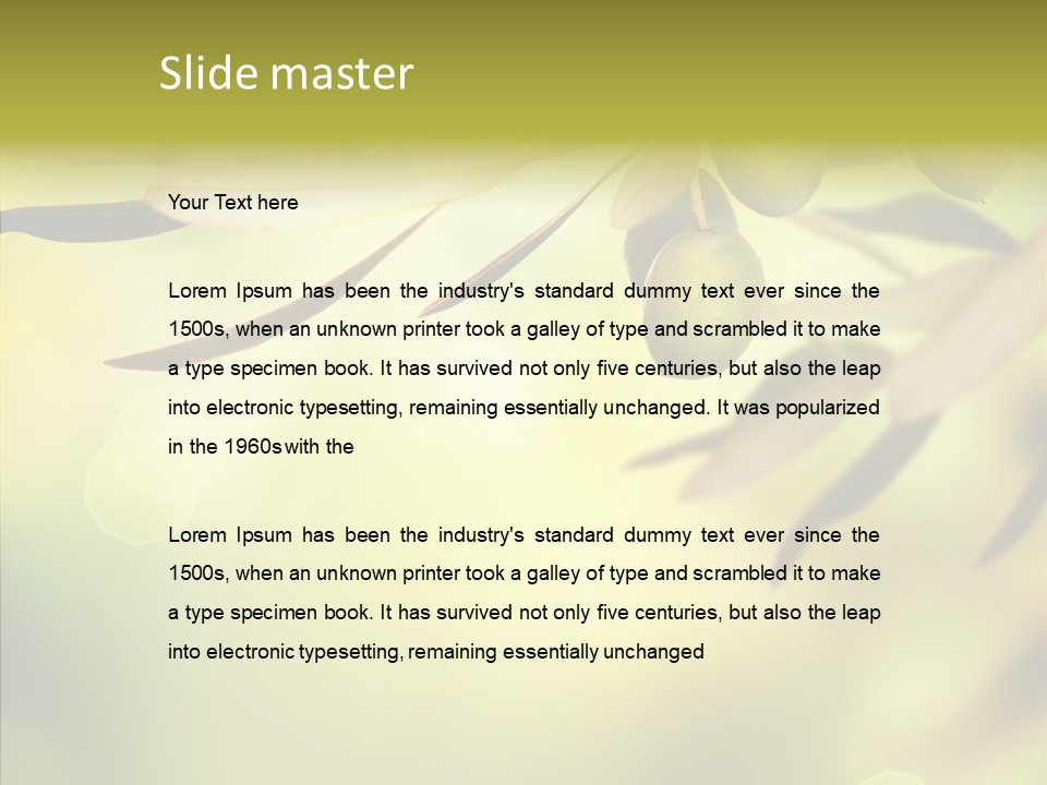 Flora Packaging Growth PowerPoint Template