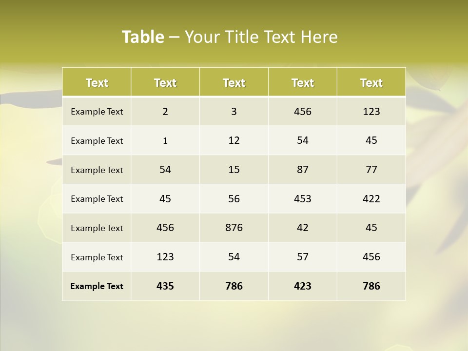 Flora Packaging Growth PowerPoint Template
