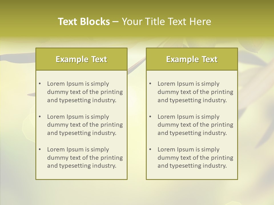 Flora Packaging Growth PowerPoint Template