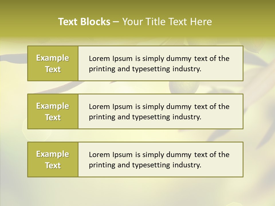 Flora Packaging Growth PowerPoint Template