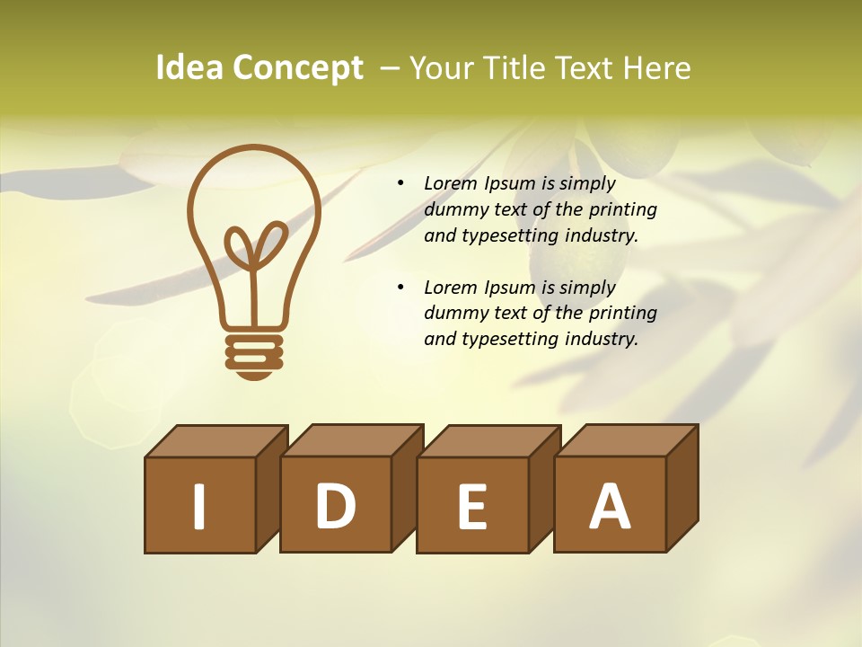 Flora Packaging Growth PowerPoint Template