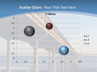 California Low Blue PowerPoint Template