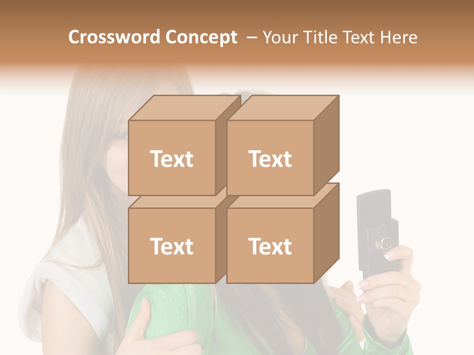 Together Character Figure PowerPoint Template