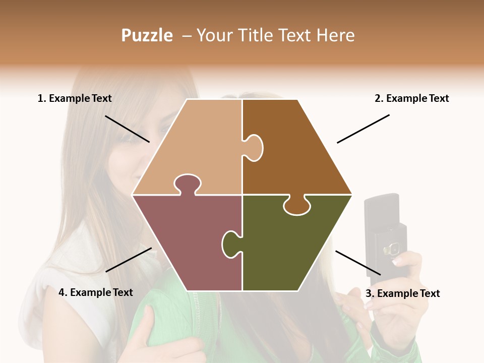 Together Character Figure PowerPoint Template