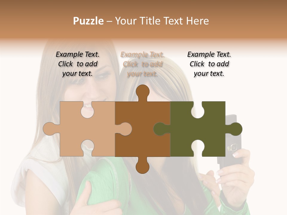 Together Character Figure PowerPoint Template