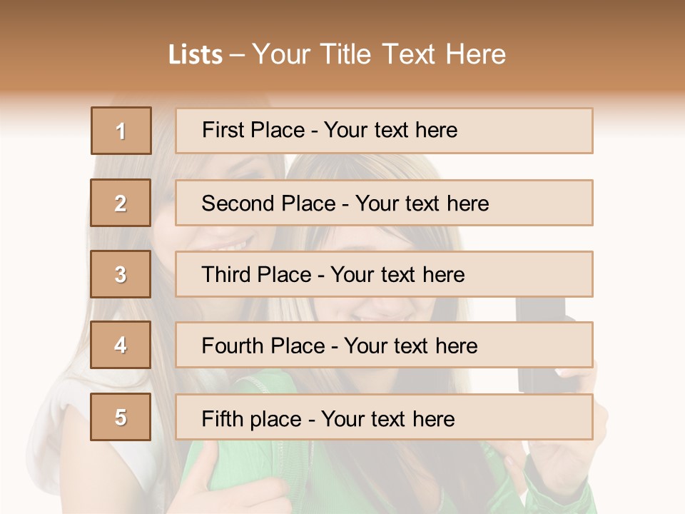 Together Character Figure PowerPoint Template