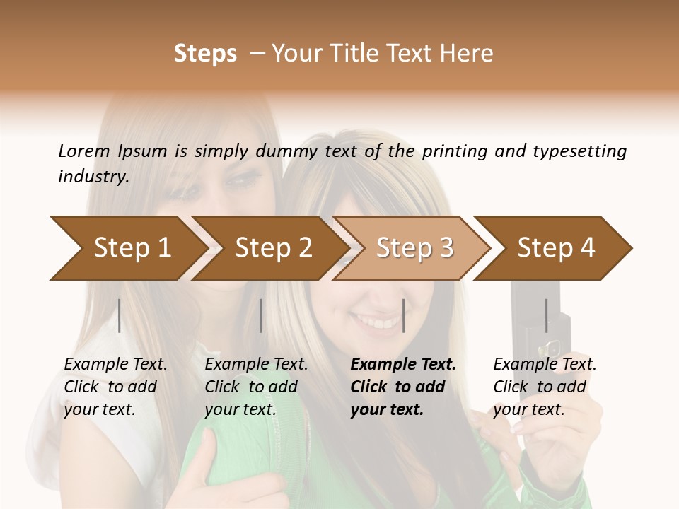 Together Character Figure PowerPoint Template
