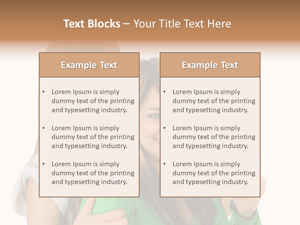 Together Character Figure PowerPoint Template