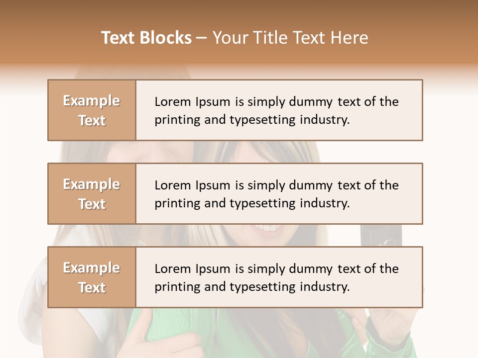 Together Character Figure PowerPoint Template
