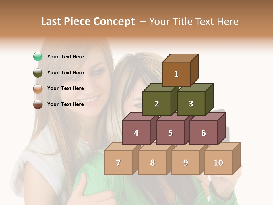 Together Character Figure PowerPoint Template