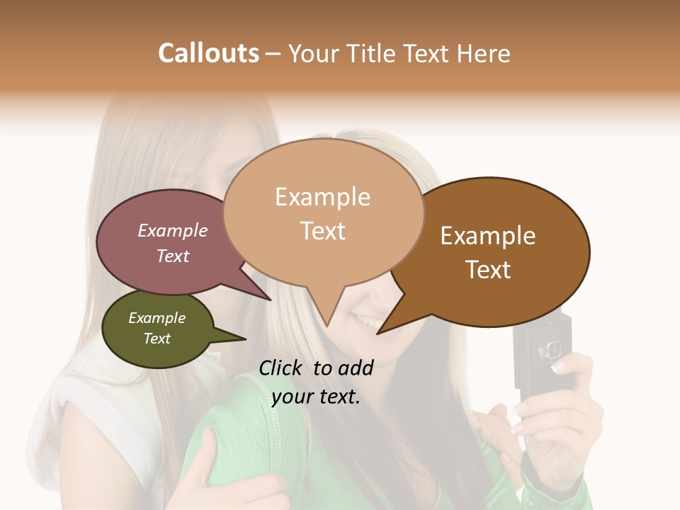 Together Character Figure PowerPoint Template