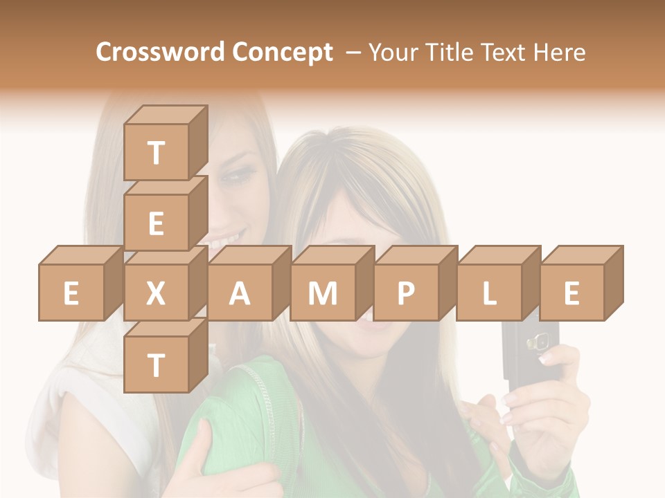 Together Character Figure PowerPoint Template