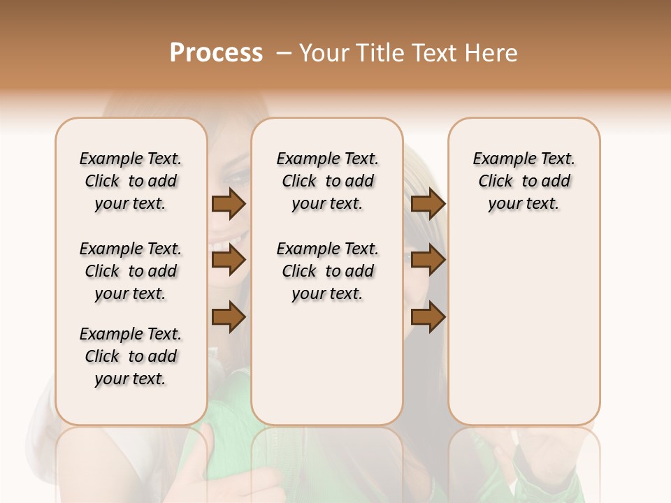 Together Character Figure PowerPoint Template
