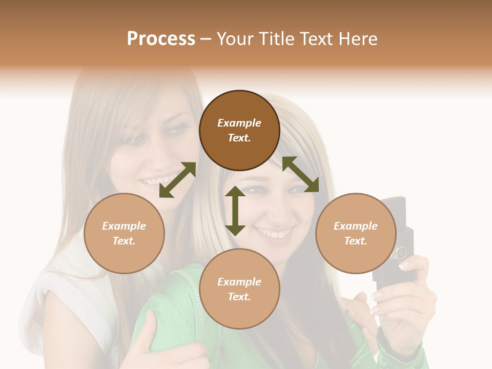Together Character Figure PowerPoint Template