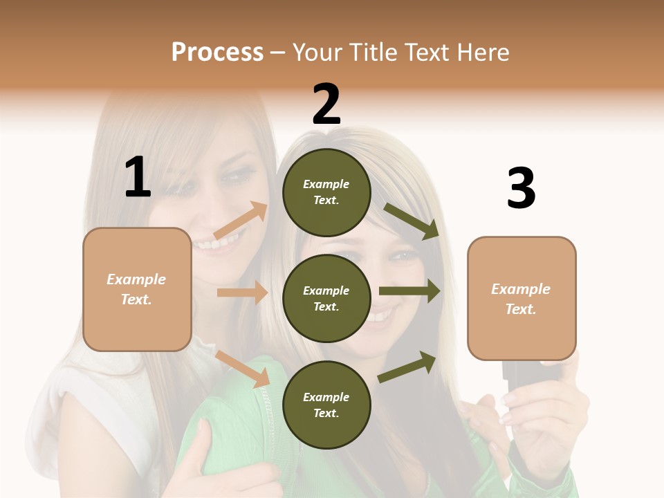 Together Character Figure PowerPoint Template