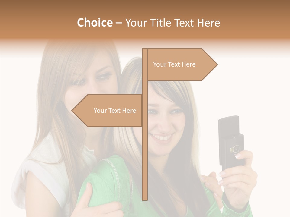 Together Character Figure PowerPoint Template