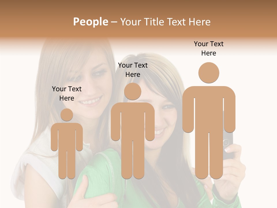Together Character Figure PowerPoint Template