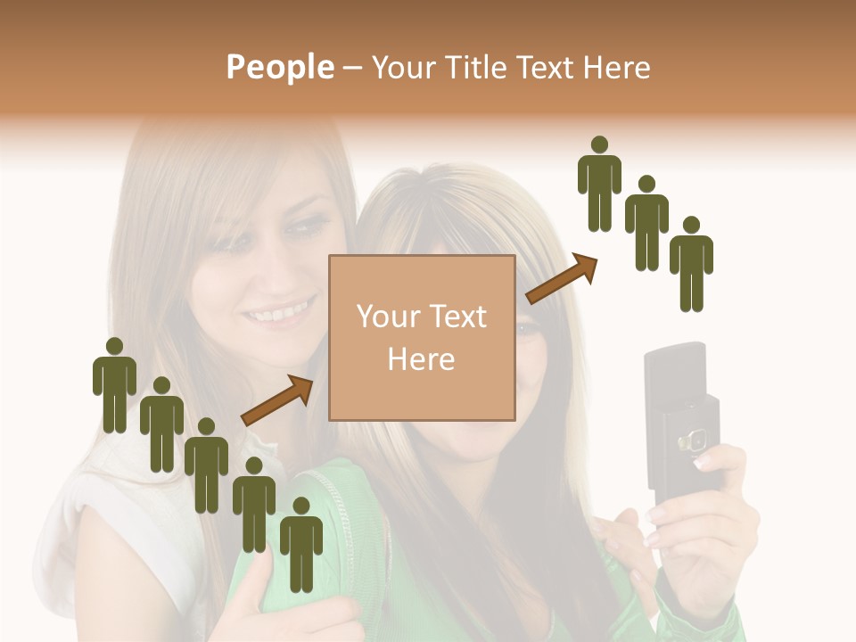 Together Character Figure PowerPoint Template