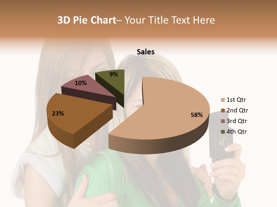 Together Character Figure PowerPoint Template