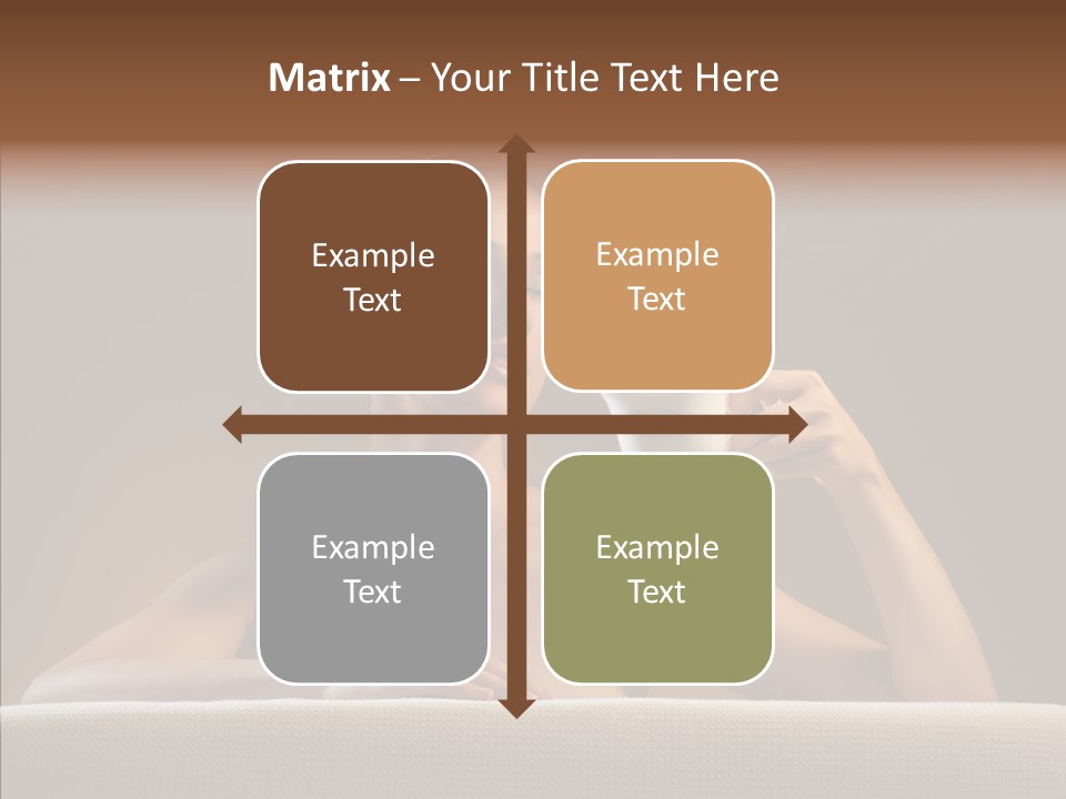 Coffee Fashion Dark PowerPoint Template